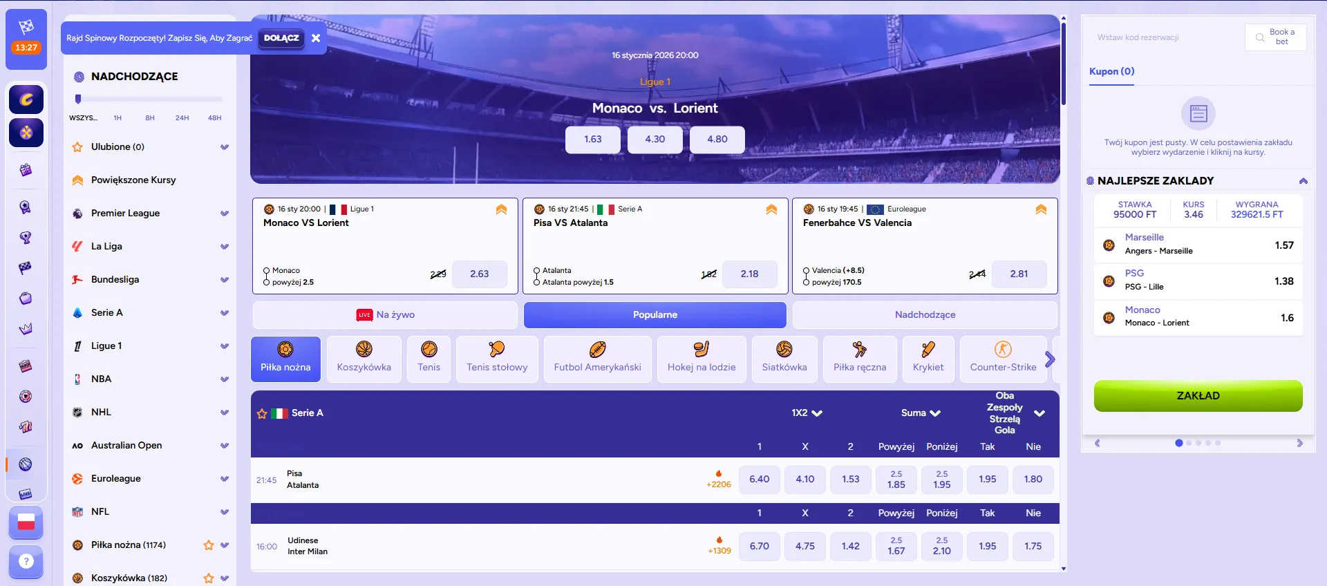 Architektura bonusów w kasynie SpinBara Architektura bonusów w kasynie SpinBara